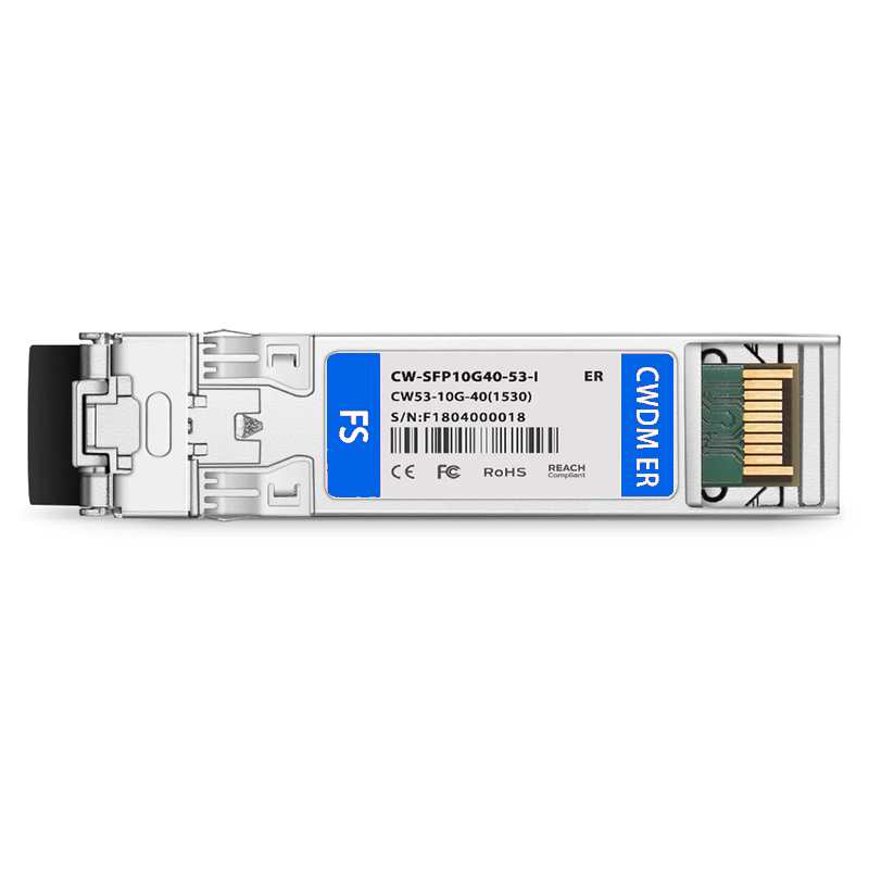 Refurb Squared Brocade Compatible SFP+ 8G Fibre Channel CWDM 1590nm 40km DOM Duplex LC/UPC SMF Optical Transceiver Module