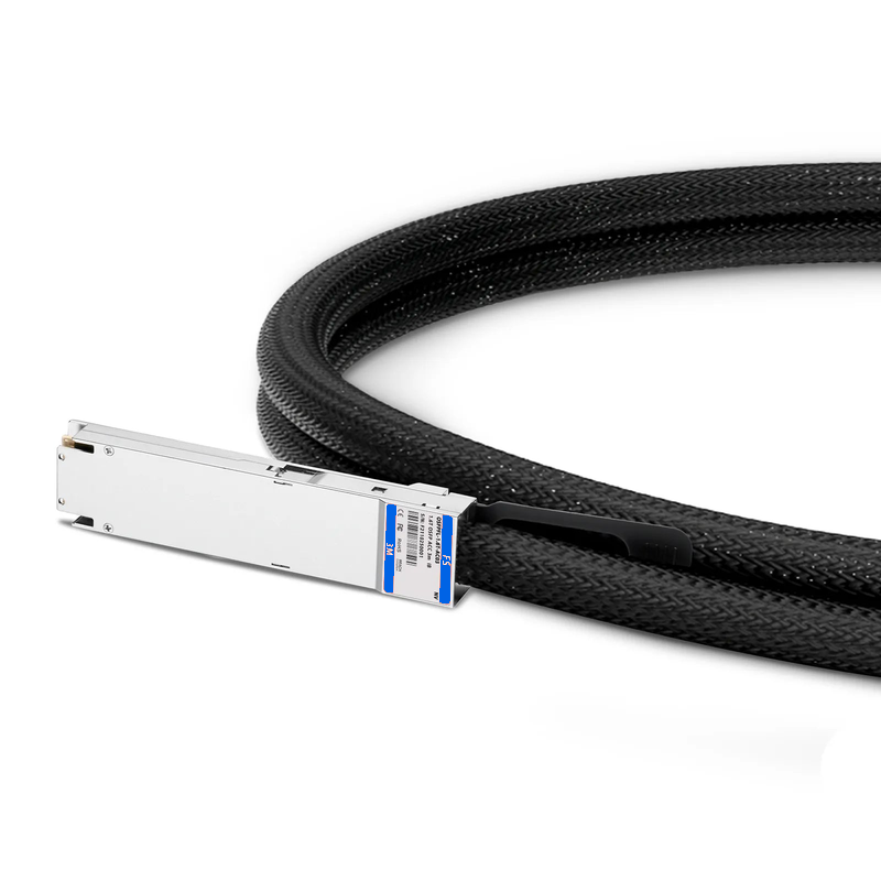 Refurb Squared 3m (10ft) NVIDIA/Mellanox MCA4K00-X003 Compatible 1.6T OSFP224 8 x 200G PAM4 Flat Top InfiniBand XDR Active Direct Attach Copper Twinax Cable