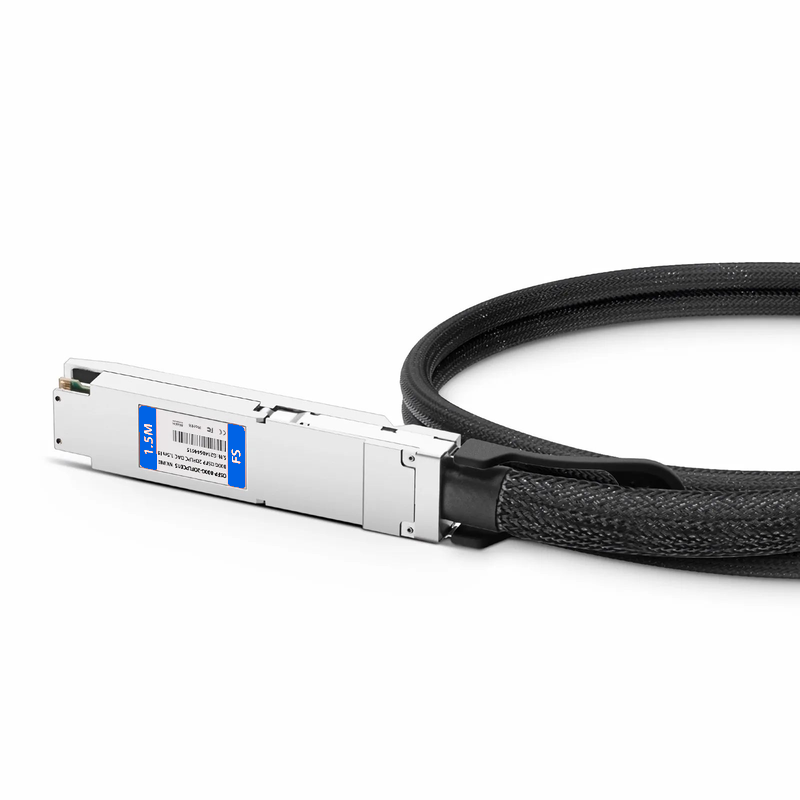 Refurb Squared 1.5m (5ft) NVIDIA/Mellanox MCP7Y00-N01A Compatible 800G Finned Top to 2 x 400G OSFP 4 x 100G PAM4 Flat Top OSFP InfiniBand NDR Passive Direct Attach Copper Breakout Cable for Quantum-2 Switches and ConnectX-7 HCA