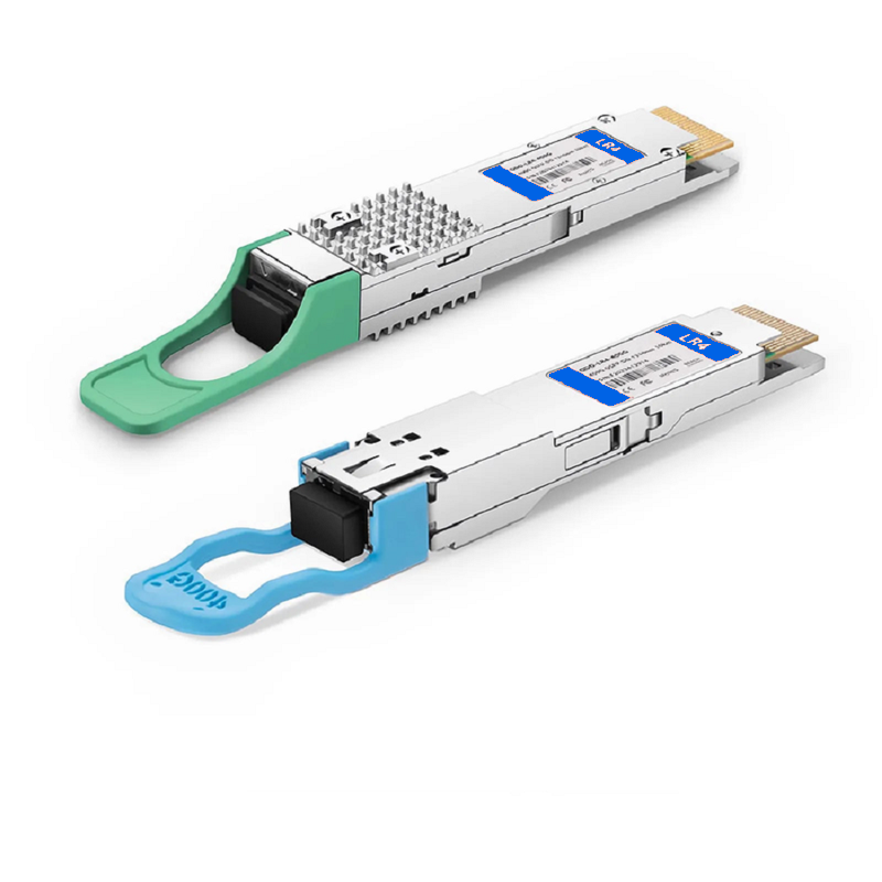 Refurb Squared Generic Compatible 400GBASE-FR4 QSFP-DD 8 x 50G PAM4 1310nm 2km DOM Duplex LC/UPC SMF Optical Transceiver Module