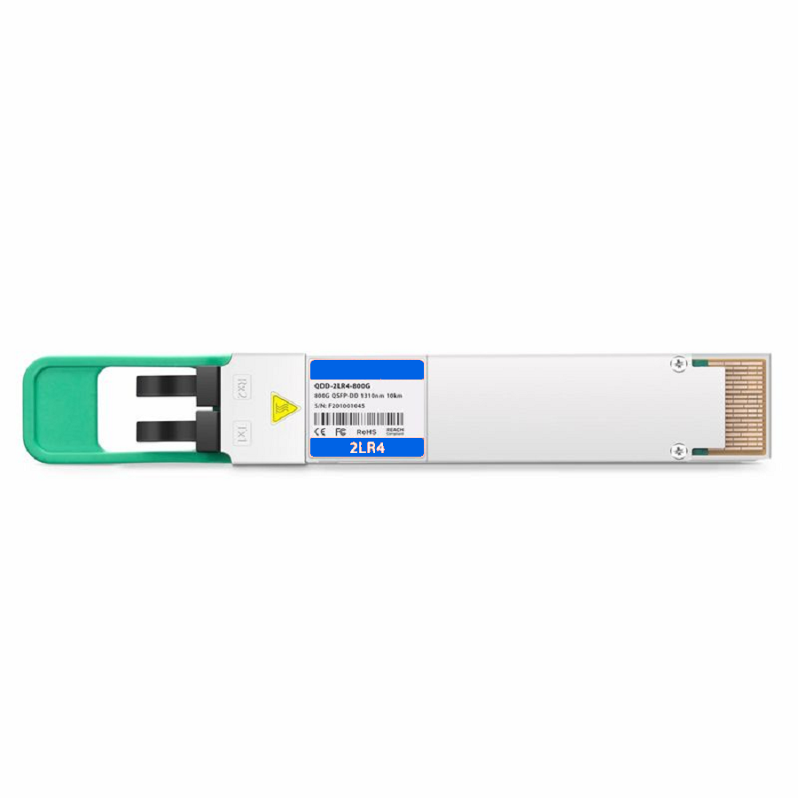Refurb Squared Cisco Compatible 800GBASE 2x LR4 QSFP-DD 8 x 100G PAM4 1310nm 10km DOM Dual Duplex LC/UPC SMF Optical Transceiver Module