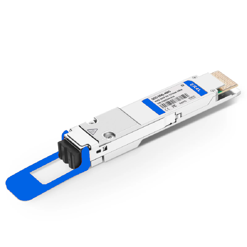 Refurb Squared Arista Compatible 400GBASE-ER4L QSFP-DD 8 x 50G PAM4 1310nm 30km DOM Duplex LC/UPC SMF Optical Transceiver Module