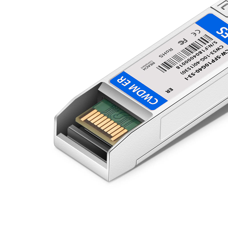 Refurb Squared Ericsson Compatible SFP+ 10G CWDM 1530nm 40km DOM Duplex LC/UPC SMF Optical Transceiver Module For 4G Wireless (Industrial)