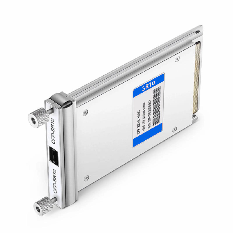 Refurb Squared HW CFP-100G-SR10 Compatible 100GBASE-SR10 CFP 10 x 10G NRZ 850nm 150m DOM MPO-24 MMF Optical Transceiver Module