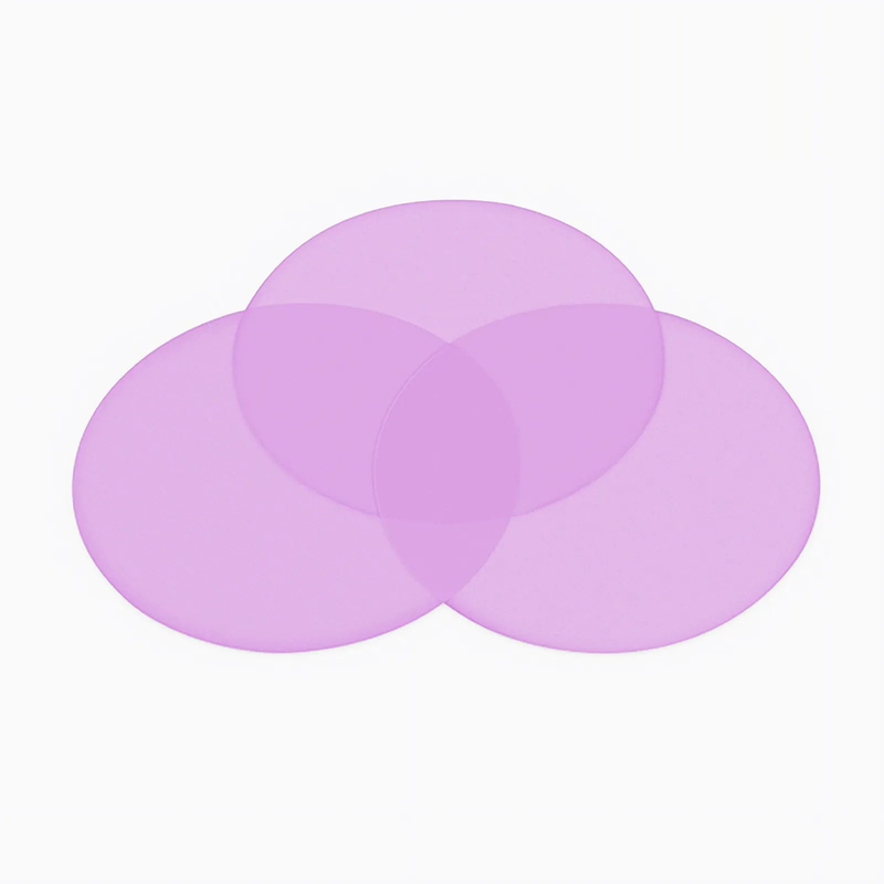 Refurb Squared 1m 1 Piece Purple Polishing Film with 127mm Diameter
