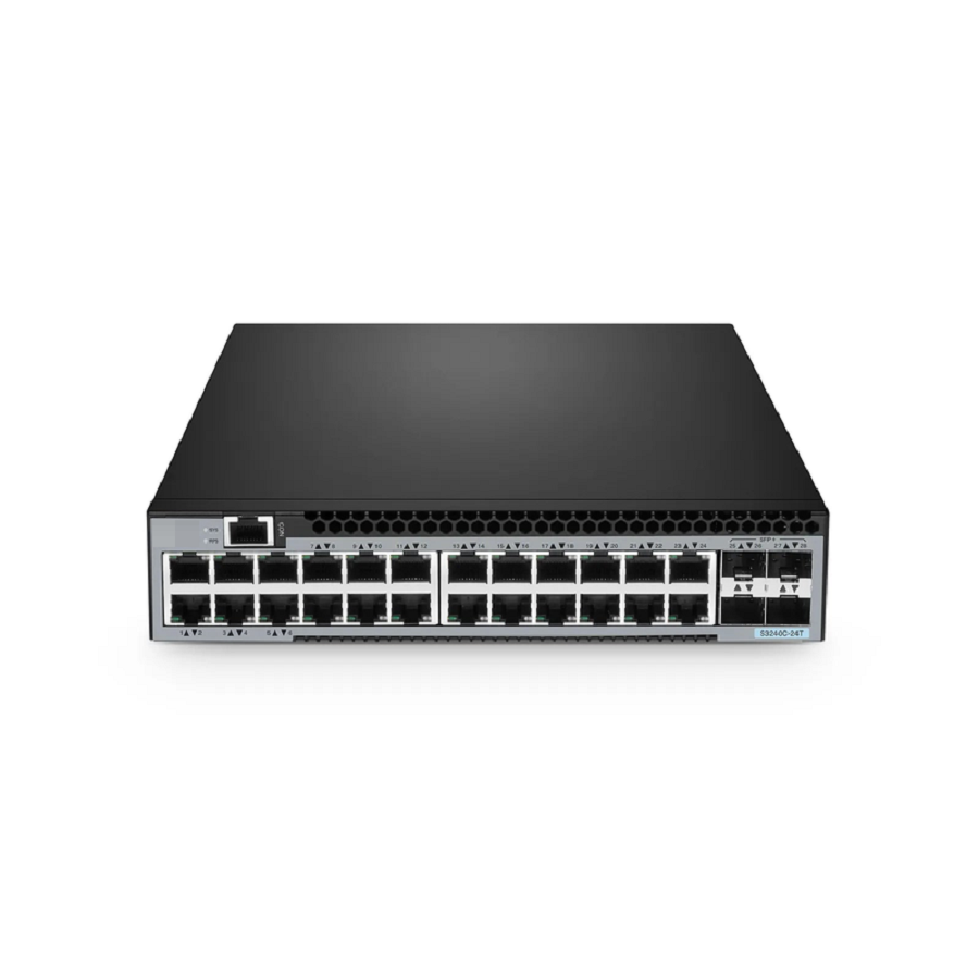 Refurb Squared S3240C-24T, 24-Port Ethernet L2+ Compact Half-Width Switch, 24 x Gigabit RJ45, with 4 x 10Gb SFP+ Uplinks