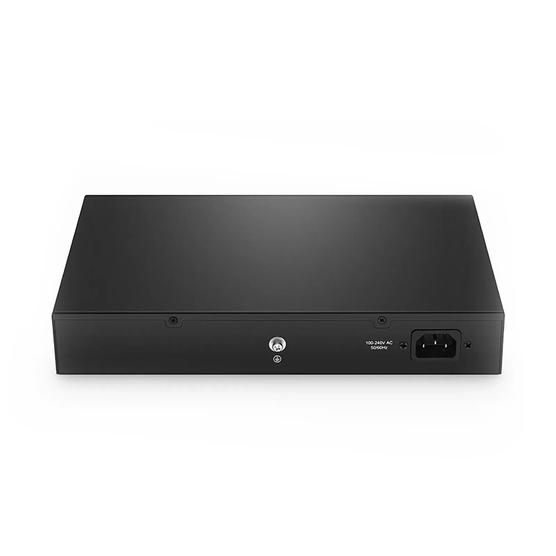 Refurb Squared S2500L-24T, 24-Port Gigabit Ethernet L2 Unmanaged Switch, 24 x 10/100/1000M Gigabit RJ45, Fanless, Desktop/Rackmount