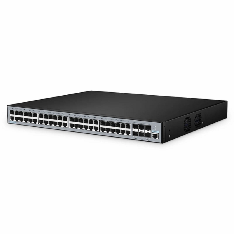 Refurb Squared S5500-48T6S, 48-Port Gigabit Ethernet L3 Switch, 48 x Gigabit RJ45, with 6 x 10Gb SFP+ Uplinks, Support Stacking