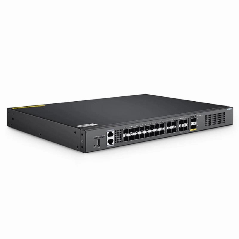 Refurb Squared S5860-20SQ, 24-Port Ethernet L3 Switch, 20 x 10Gb SFP+, with 4 x 25Gb SFP28 and 2 x 40Gb QSFP+, Support Stacking, Broadcom Chip