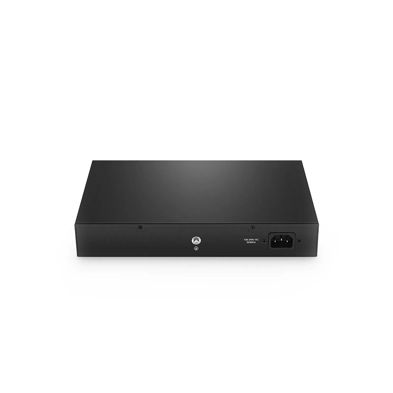Refurb Squared S2805S-8TF, 8-Port Gigabit Ethernet L2 Smart Managed Switch, 8 x Gigabit RJ45, with 2 x 1Gb SFP Uplinks, Fanless