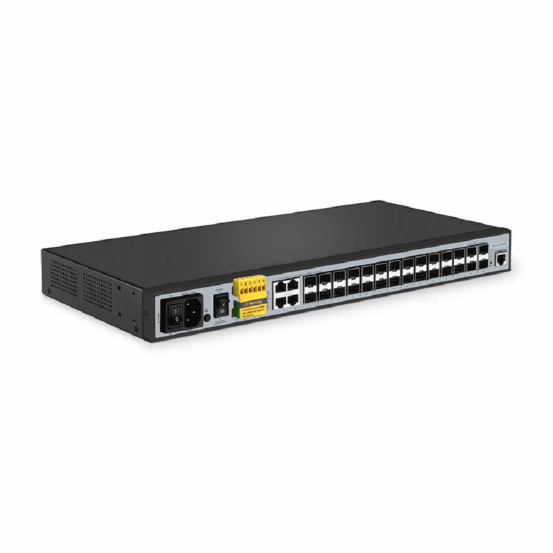 Refurb Squared IES5110-20FMS, 20-Port Ethernet L2+ Managed Industrial Switch, 10 x 1Gb SFP, 10 x 1/2.5Gb SFP, with 4 x 1Gb RJ45/SFP Combo, 4 x 10Gb SFP+, Wide-Temp
