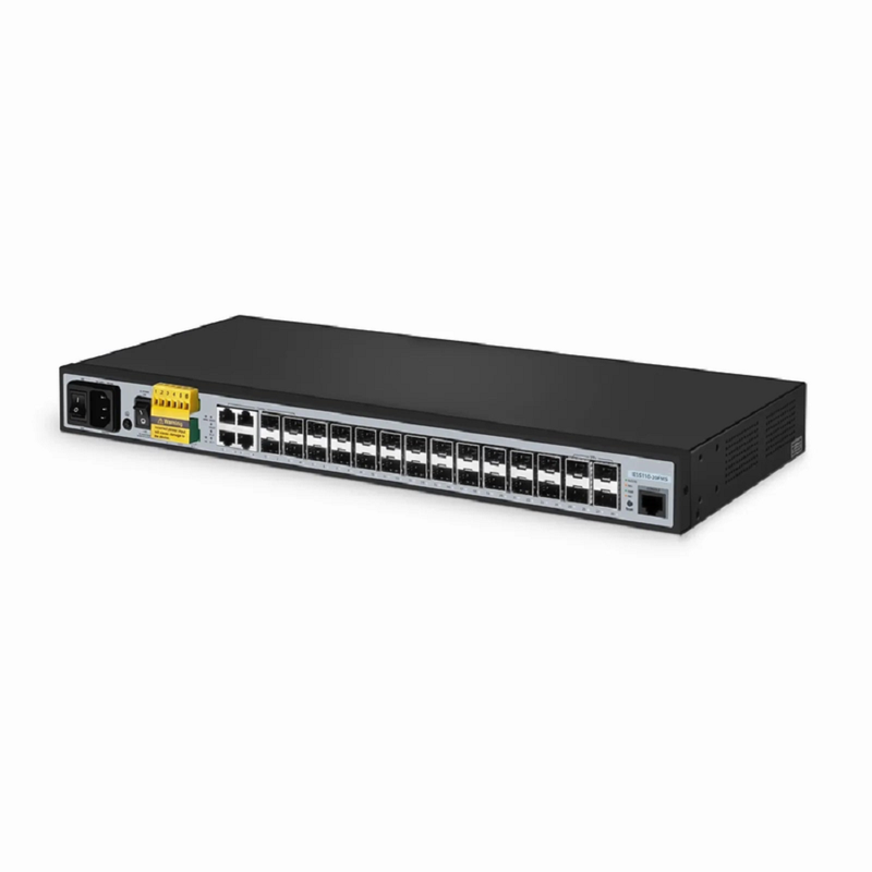 Refurb Squared IES5110-20FMS, 20-Port Ethernet L2+ Managed Industrial Switch, 10 x 1Gb SFP, 10 x 1/2.5Gb SFP, with 4 x 1Gb RJ45/SFP Combo, 4 x 10Gb SFP+, Wide-Temp