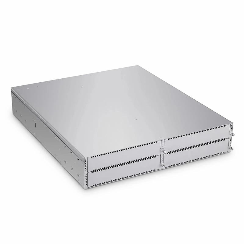 Refurb Squared NC8200-4TD, 4-Slot 2U Ethernet L3 Data Center Chassis Switch Unloaded, with 4x 25/40/100Gb Line Cards, Support MLAG/Stacking, Broadcom Chip