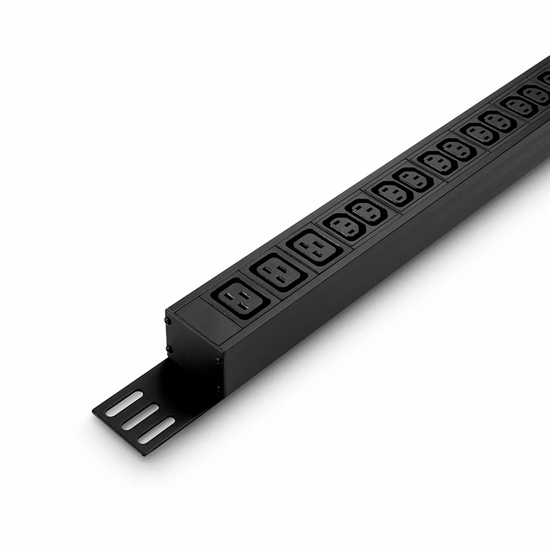Refurb Squared 7.36kW Single-Phase 32A/230V Monitored Rack PDU, 36 x C13 & 6 x C19 Outlets, IEC 309 32A 2P+E Plug, 10ft Cord, 0U Vertical