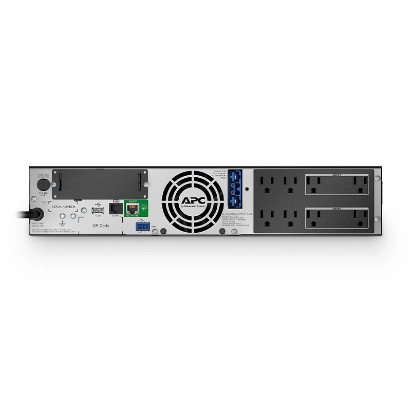 Refurb Squared APC® Smart-UPS X 1000VA Rack/tower Convertible UPS, 8x 5-15R NEMA Outlets, SmartConnect port and 1 Backup Battery Included