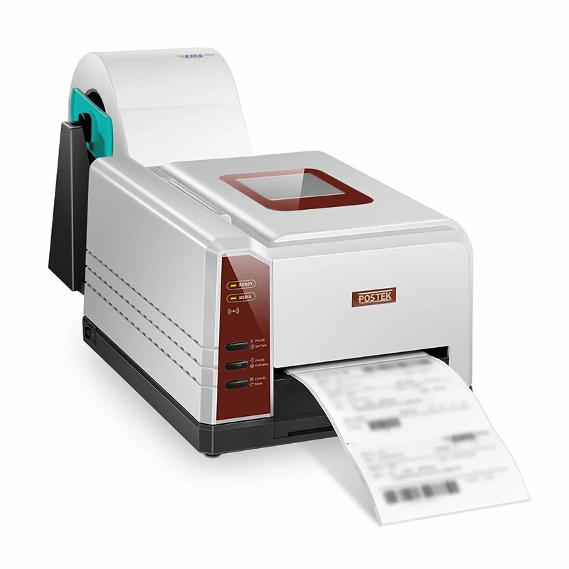 Refurb Squared Postek iQ200 Commercial Label Printer with HEATA, 203dpi, 5ips Print Speed