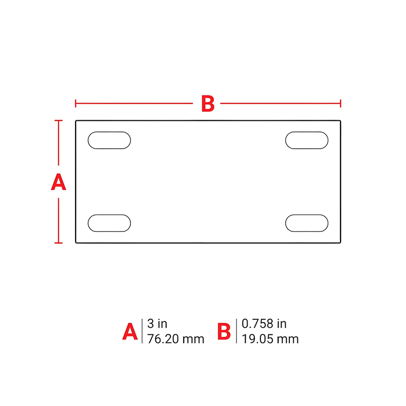 Refurb Squared 3 in.H x 0.758 in.W Cable Tie Labels for M611 Printers, White, 100 Labels/Roll