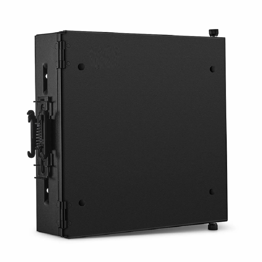 Refurb Squared FHDA Wall Mount Enclosure Unloaded, 1 Port, Holds up to 1 x FHDA Cassette or Panel, 24 Fibers (LC)