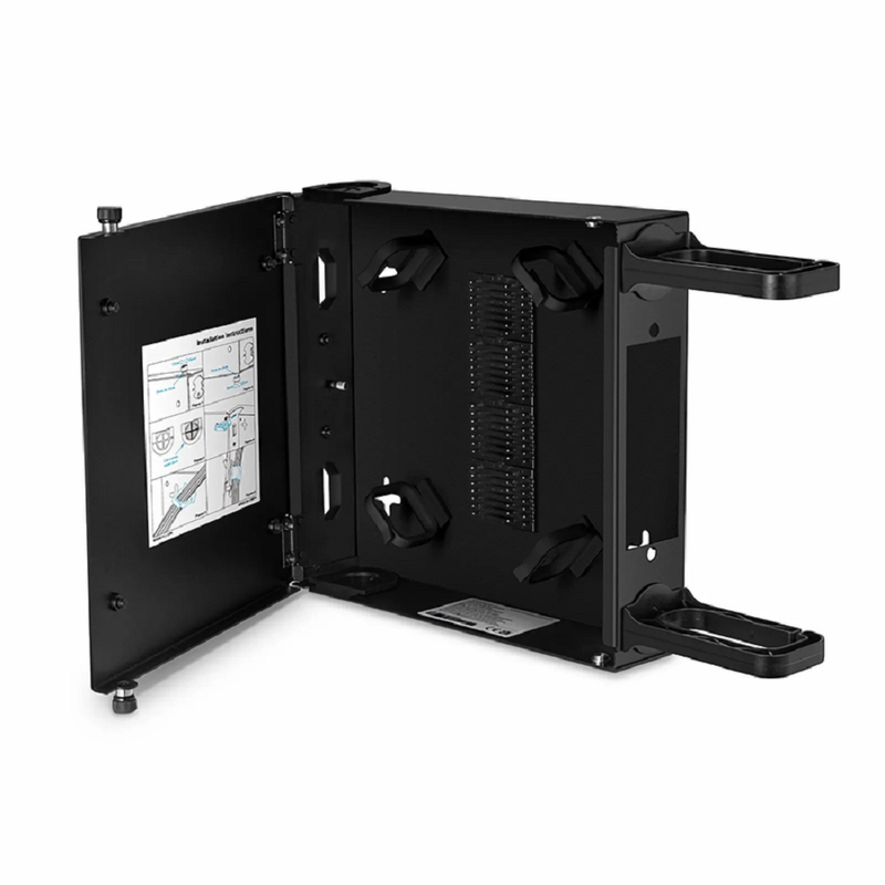 Refurb Squared FHDA Wall Mount Enclosure Unloaded, 1 Port, Holds up to 1 x FHDA Cassette or Panel, 24 Fibers (LC)
