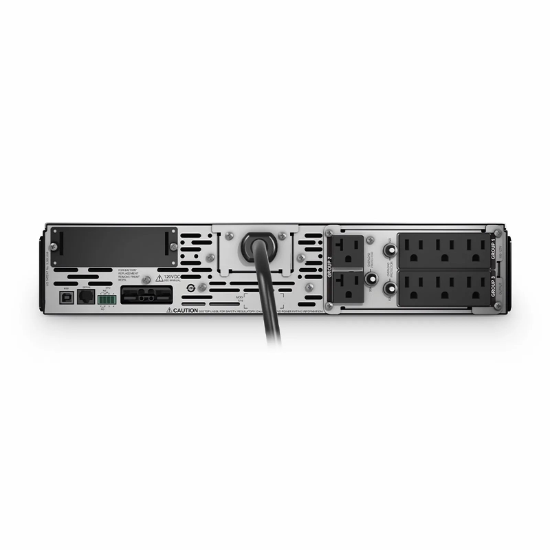 Refurb Squared APC® Smart-UPS X 2200VA Rack/tower Convertible UPS, 6x 5-15R+2x 5-20R NEMA Outlets, SmartSlot and 1 Backup Battery Included