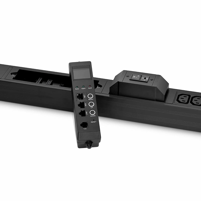 Refurb Squared 7.36kW Single-Phase 32A/230V Monitored Rack PDU, 36 x C13 & 6 x C19 Outlets, IEC 309 32A 2P+E Plug, 10ft Cord, 0U Vertical