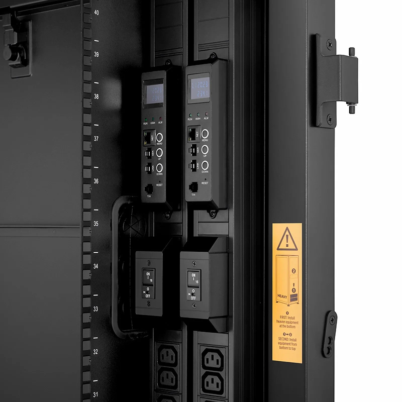 Refurb Squared 7.36kW Single-Phase 32A/230V Monitored Rack PDU, 36 x C13 & 6 x C19 Outlets, IEC 309 32A 2P+E Plug, 10ft Cord, 0U Vertical