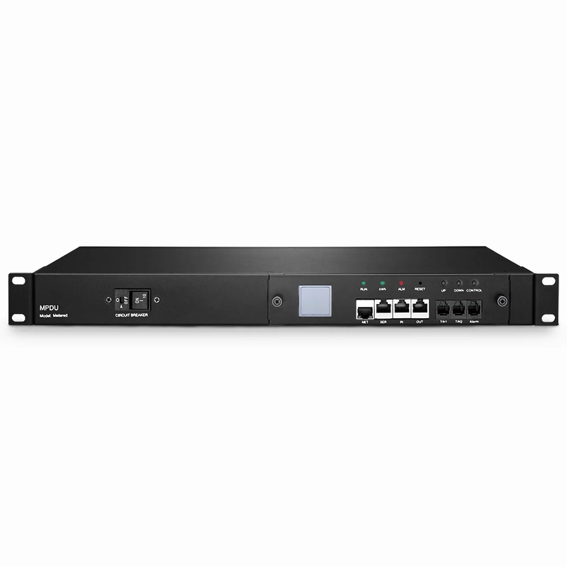 Refurb Squared 1.20kW Single-Phase 10A/120V Monitored Rack PDU, 8 x C13 Outlets, IEC320 C14 Plug, 6.6ft Cord, 1U Rack-Mount