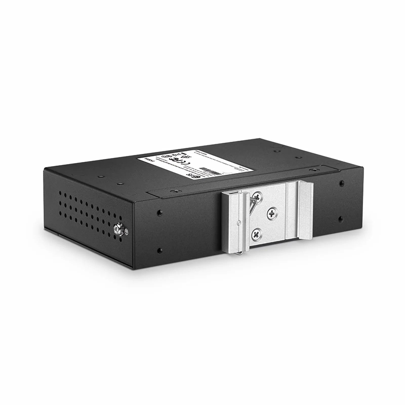 Refurb Squared 5 Ports 10/100/1000M Gigabit PoE+ Extender, 1 in 4 out, Din-rail/Wall mountable, IEEE 802.3at/802.3af, -40 to 75A°C