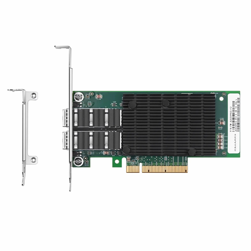 Refurb Squared Intel 82599ES Based Ethernet Network Interface Card, 10G Dual-Port SFP+, PCIe 2.0 x8, Comparable to Intel X520-DA2, Full Height&Low Profile