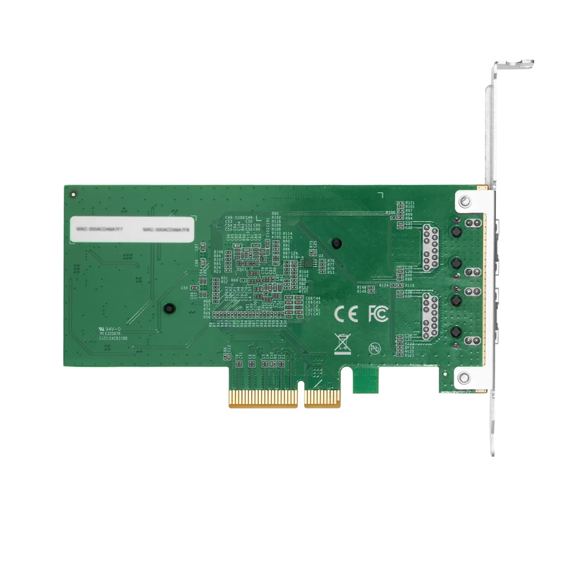 Refurb Squared Intel E610-XAT2 Based Ethernet Network Interface Card, 10G Dual-Port RJ45, PCIe 4.0 x4, Comparable to Intel E610-XT2, Tall&Short Bracket