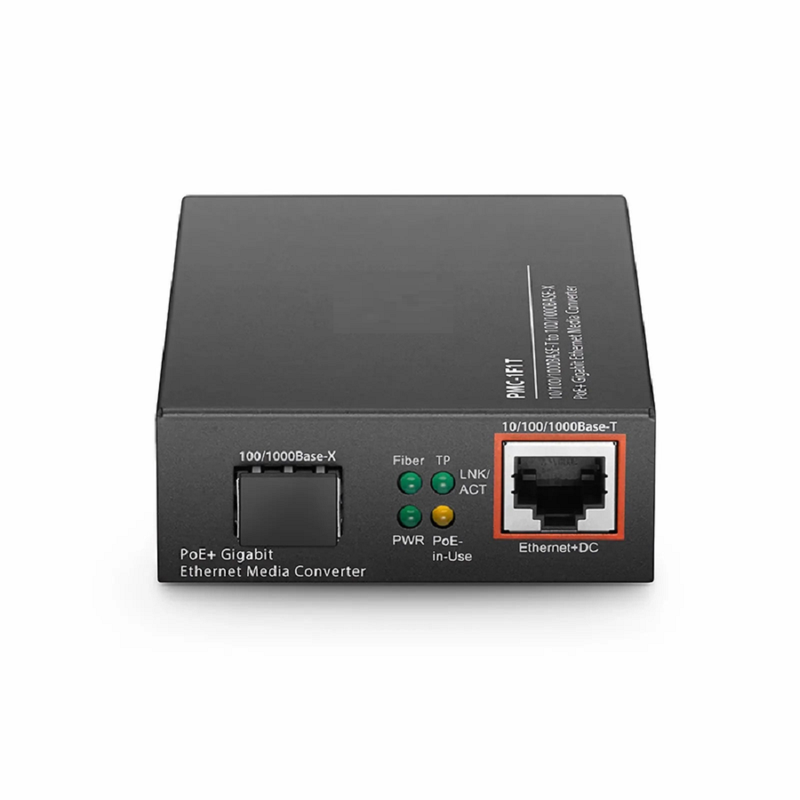 Refurb Squared 1x 1G RJ45 to 1x 1G SFP, PoE+