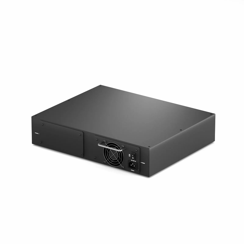 Refurb Squared 16 Managed Media Converter Chassis, 2U Rack Mount, Single Power AC 100-240V