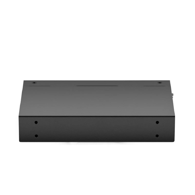 Refurb Squared Managed 1x 100M/1G/2.5G/5G/10GBase-T RJ45 to 2x 10GBase-X SFP+ 10Gigabit Ethernet Media Converter, European Plug standard