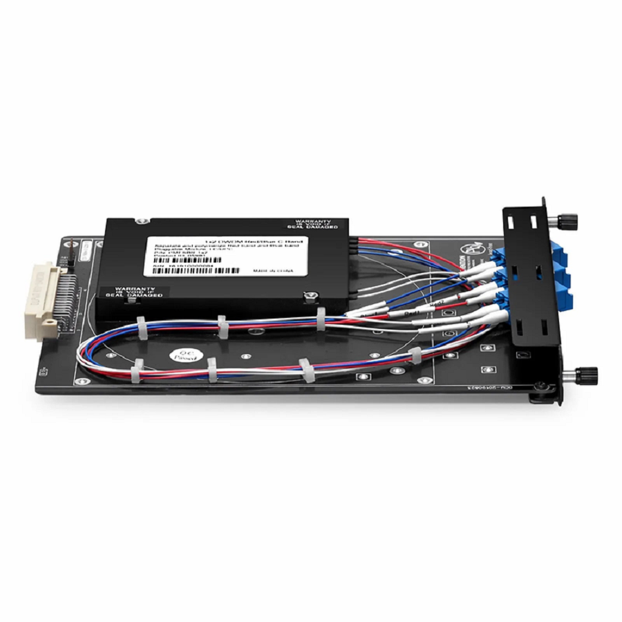 Refurb Squared FSBR-1x2, Customized 1 x 2 Single Fiber DWDM Splitter Red/Blue C-band Filter