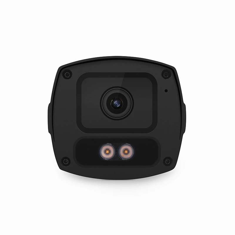 Refurb Squared IPC501-FC-8M-B, 8MP Bullet PoE Network Camera with Built-in Mic, 98ft Color Night Vision, 120dB True WDR, Smart Intrusion Prevention, IP67 & IK10 Rating, 4.0mm Fixed Lens
