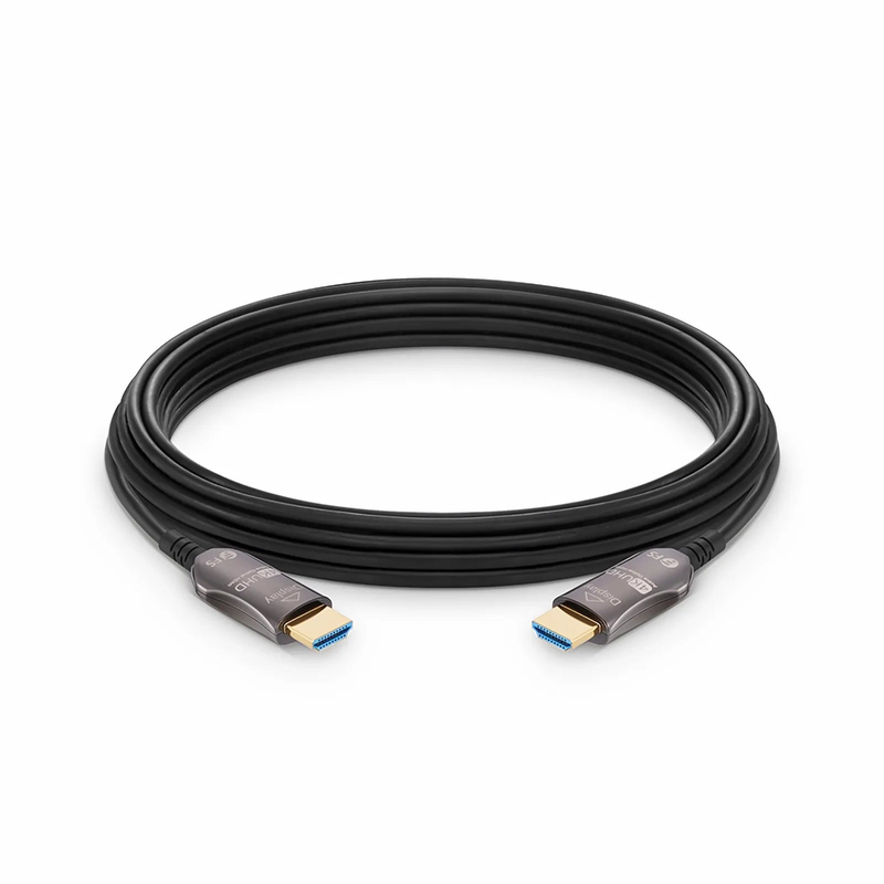 Refurb Squared 131ft (40m) 4K 60Hz PVC High Speed HDMIA® Fiber Active Optical Cable (AOC) with Ethernet In Wall CL3 Rated