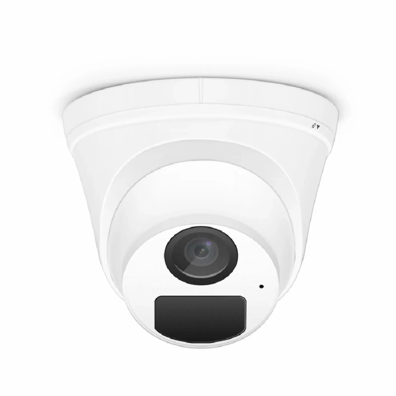 Refurb Squared IPC101-2M-T, Full HD 2MP Turret Network Camera with Build-in Mic, 98ft Night Vision, IP67 Weatherproof PoE Network Camera with Fixed 2.8mm Lens
