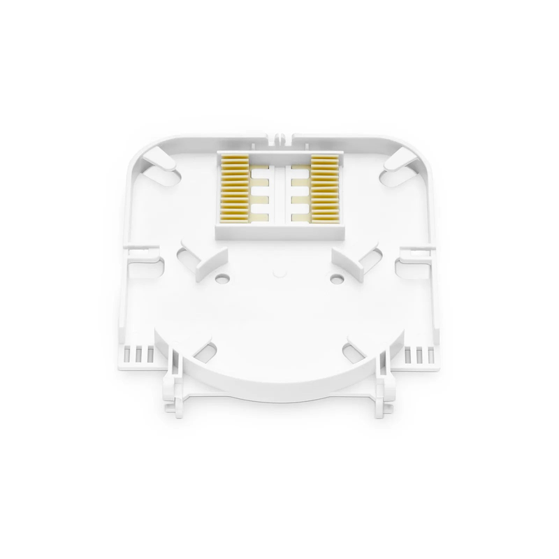 Refurb Squared 12 Fibers Fusion Splice Tray, ABS Plastic, 0.39''x4.33''x5.12'', Suitable for FS-S010-1O4R-6-12F