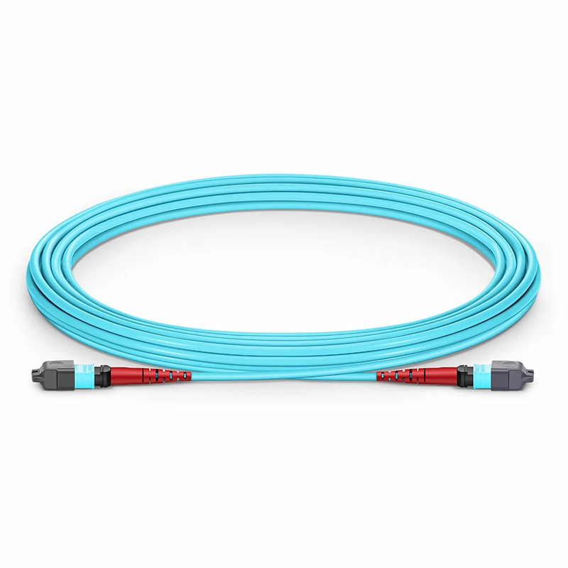 Refurb Squared 5m (16ft) MTP® Jumper, MTP®-24 APC (Female) to MTP®-24 APC (Female), 24 Fibers, Single Mode (OS2), Plenum (OFNP), 0.35dB Max, Type A, Yellow
