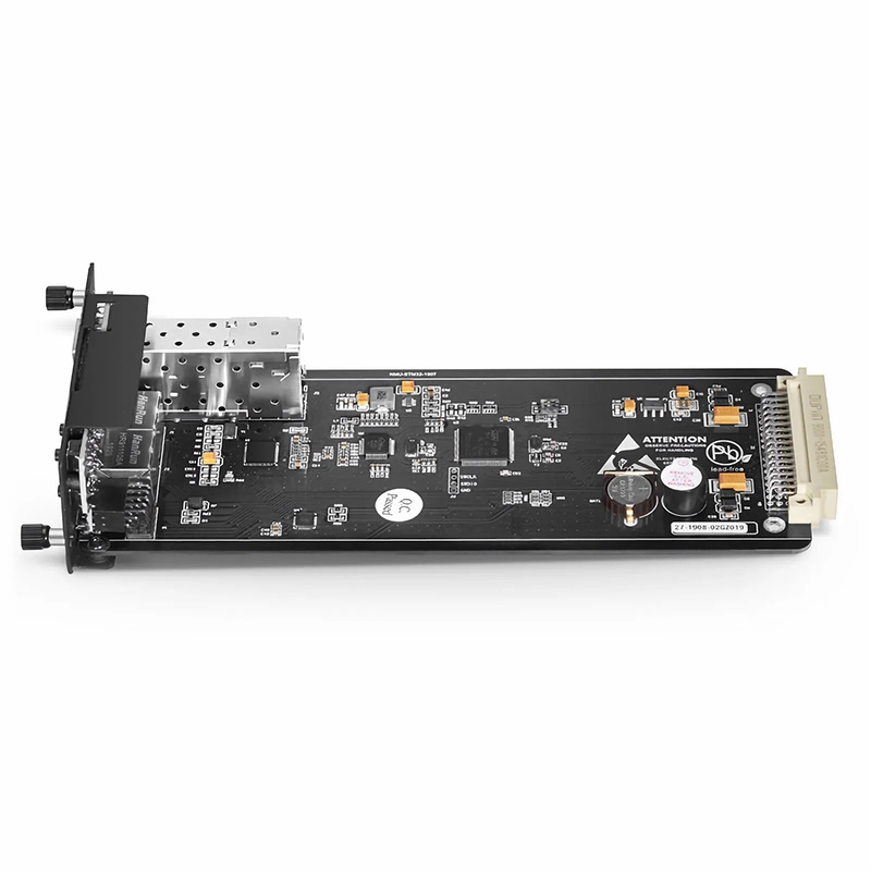 Refurb Squared FMT-MNG-S, Network Management Unit for FMT 1U, 2U and 4U Managed Chassis, , 2 x 100Base-X SFP Ports, 2 x 10/100Base-T RJ45 Ports