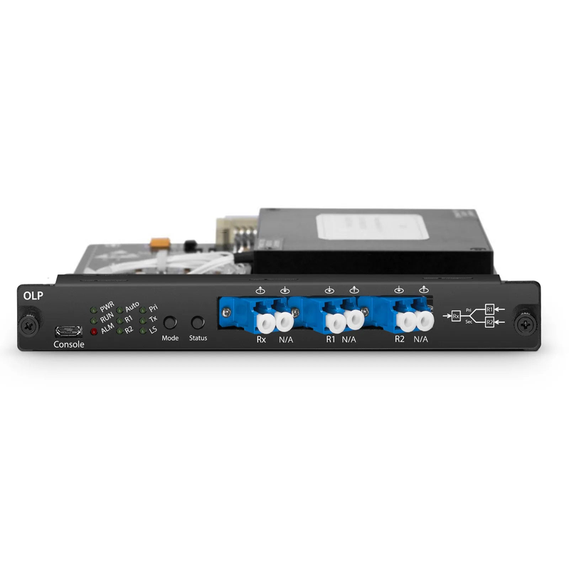 Refurb Squared Customized 1+1 BIDI Optical Line Protection Switch (OLP) for FMT Managed Chassis