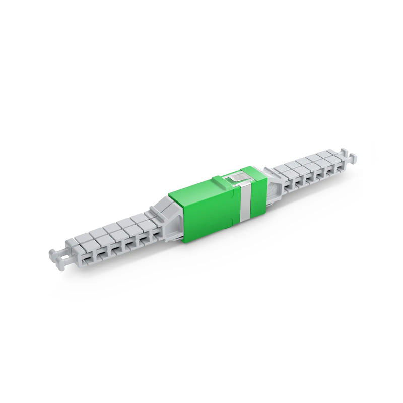 Refurb Squared MMC to MMC 2-Port Fiber Optic Adapter/Coupler without Flange