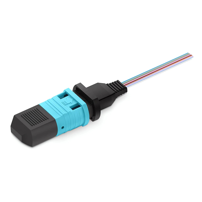 Refurb Squared MPO (Female) OM3/OM4 Multimode Field Assembly Splice-on Connector, Flat Ribbon