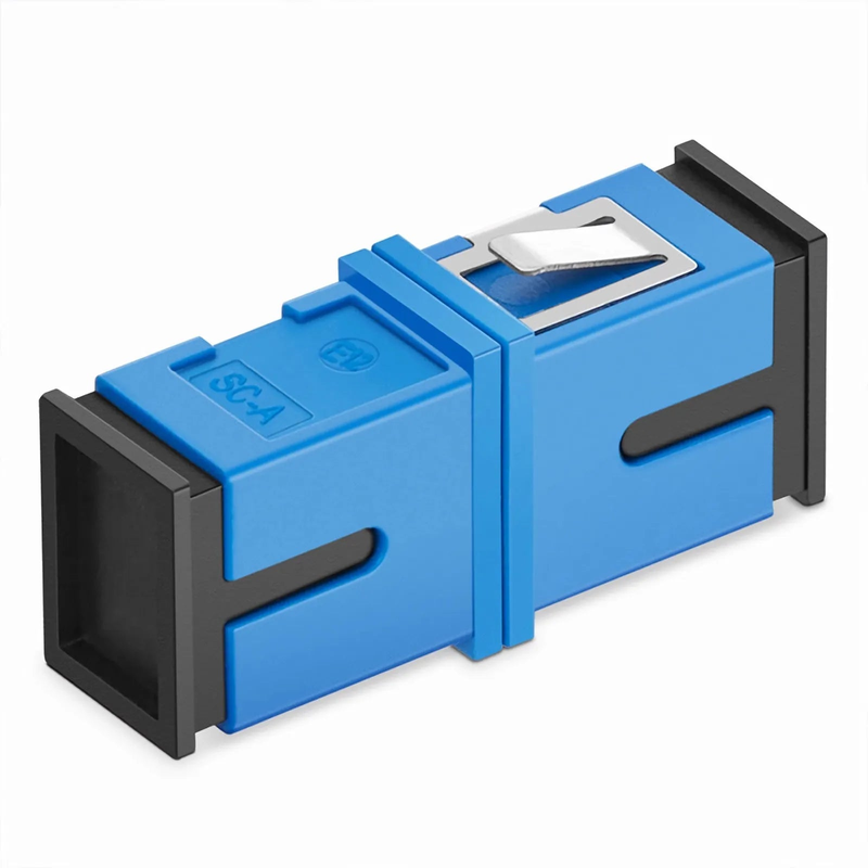 Refurb Squared SC/UPC to SC/UPC Simplex OS2 Single Mode Fiber Optic Adapter/Coupler without Flange (10pcs/Pack)