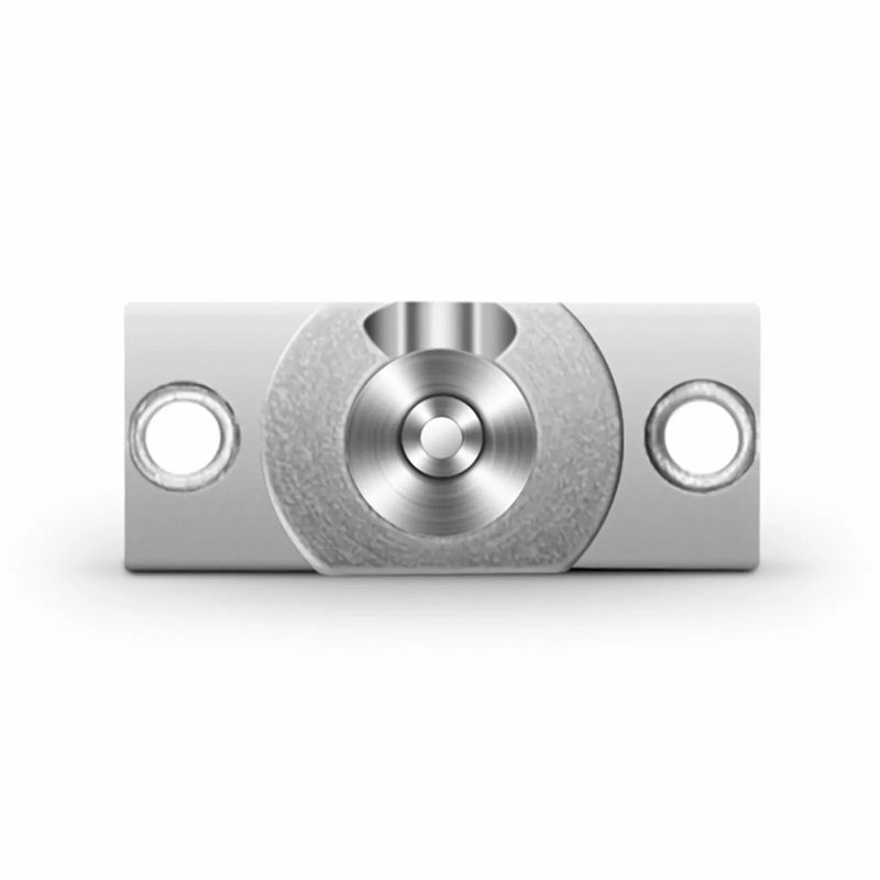 Refurb Squared ST/UPC Female to LC/UPC Female Hybrid Simplex Single Mode/Multimode Metal Fiber Optic Adapter/Coupler with Flange