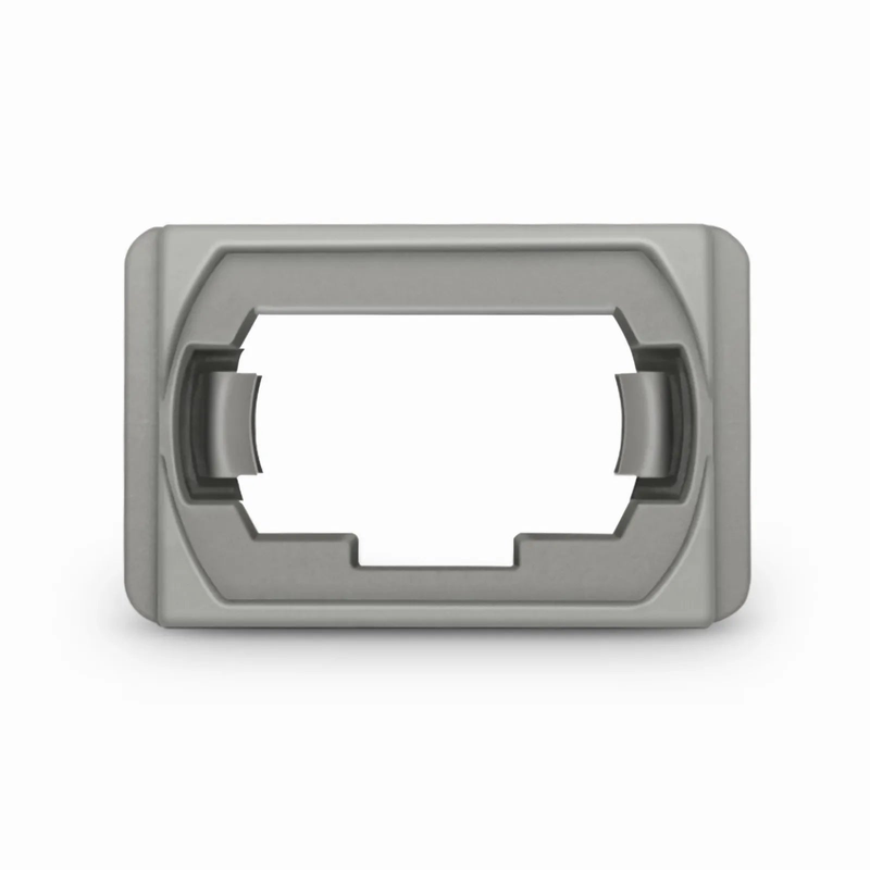 Refurb Squared US Conec MTP®/MPO-8/12/24 Grey Fiber Optic Adapter/Coupler without Flange, Key Up to Up