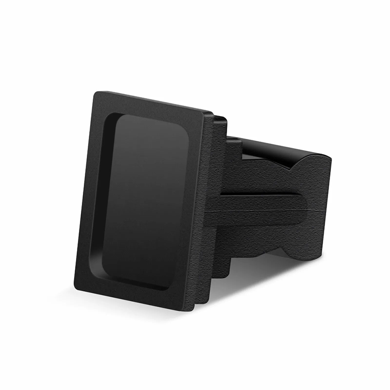 Refurb Squared SC Mating Sleeve Adapter Dust Caps, Black Color (100pcs/pack)