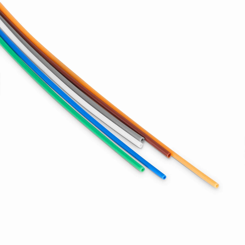 Refurb Squared 6 Fibers Color-coded Fan-out Kit, for Flat Ribbon Cables, 1.2m (3.94ft) Tubing Length