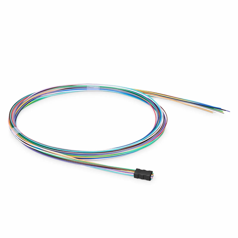 Refurb Squared 12 Fibers Color-coded Fan-out Kit, for Flat Ribbon Cables, 1.2m (3.94ft) Tubing Length