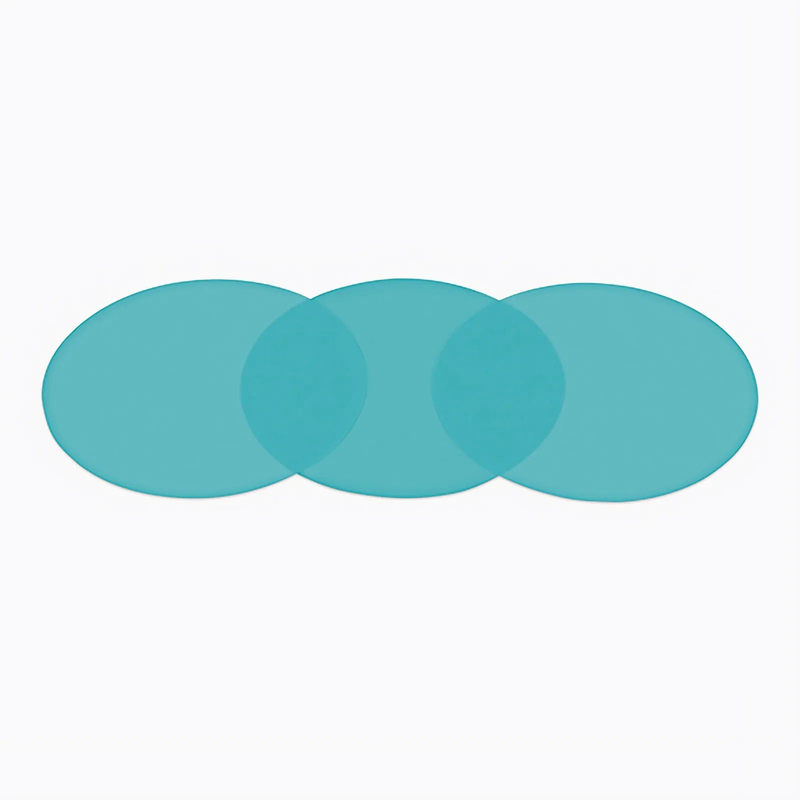 Refurb Squared 9m 1 Piece Blue Polishing Film with 127mm Diameter
